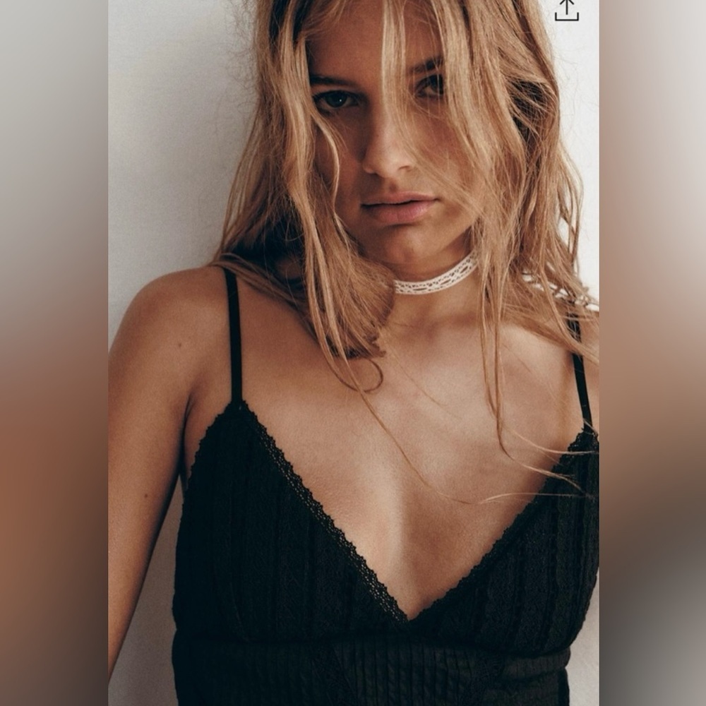 Zara Woman’s Black Spaghetti Strap mini Dress size medium - Picture 10 of 11